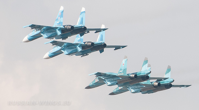 Cresce demanda mundial por aeronaves militares de fabricação russa