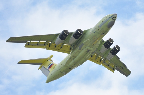Terminaram testes do avião Il-476