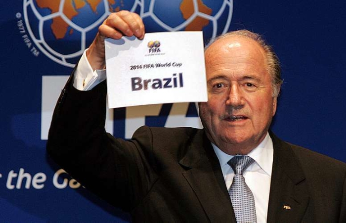 COM A PALAVRA, O PRESIDENTE DA FIFA JOSEPH BLATTER: