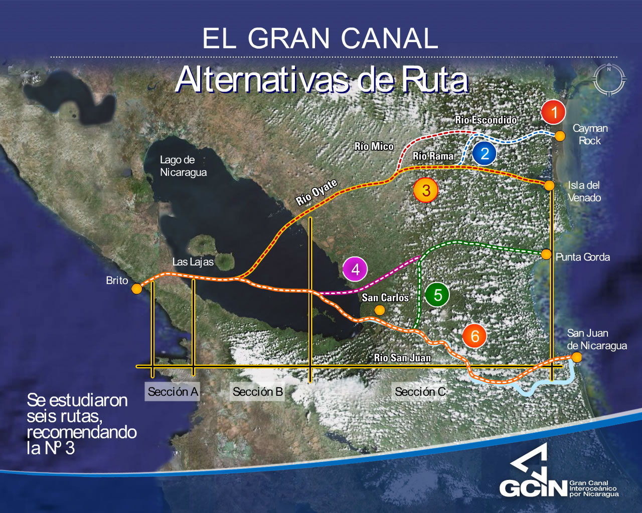 Nicarágua aprova construção de canal para concorrer com Panamá
