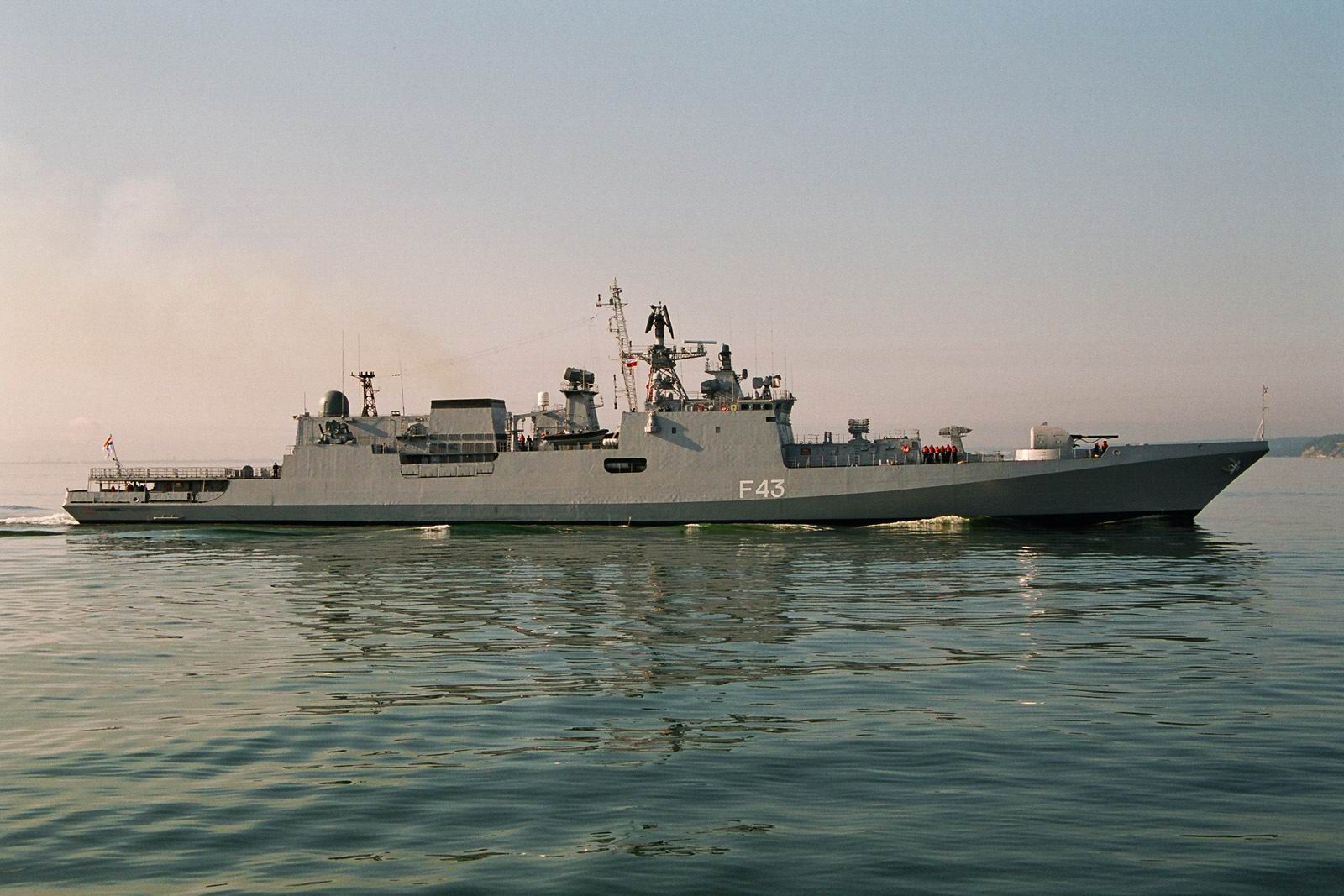 Nova fragata para a Marinha da Índia