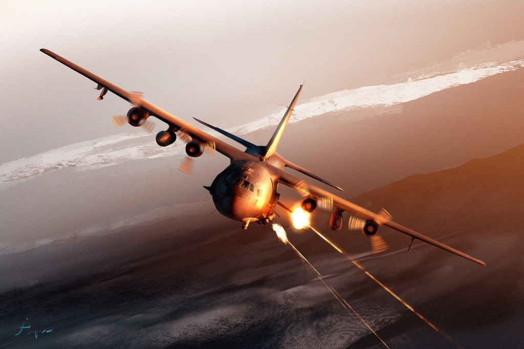 AC130-gunship