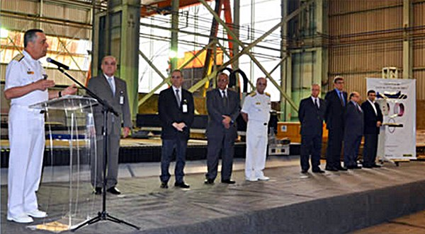 Nomar - Cerimônia marca início da construção do submarino Humaitá