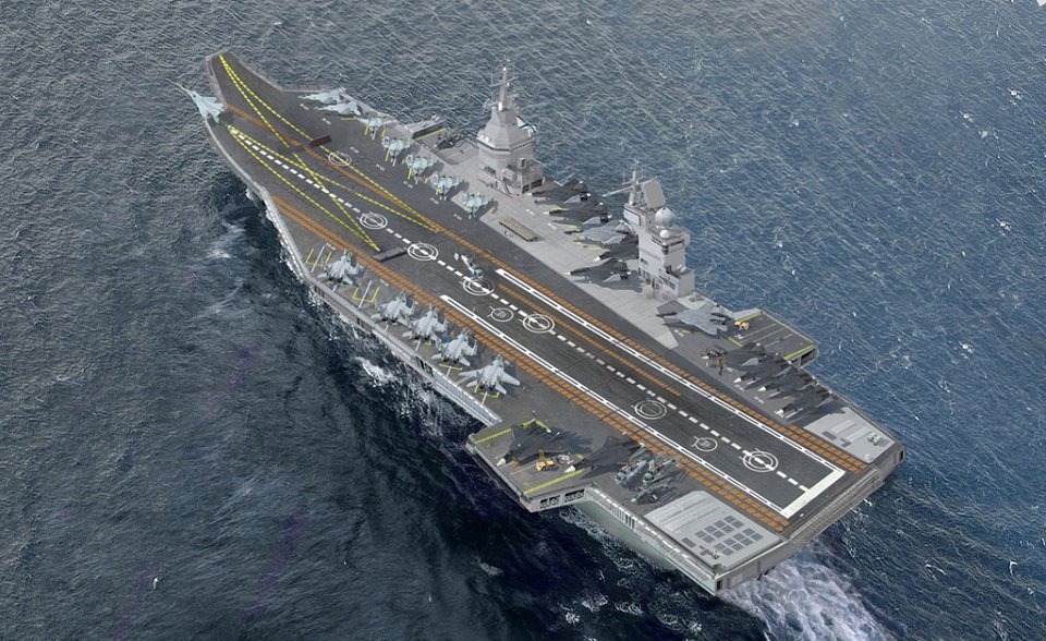 Marinha anuncia construção de porta-aviões a partir de 2025
