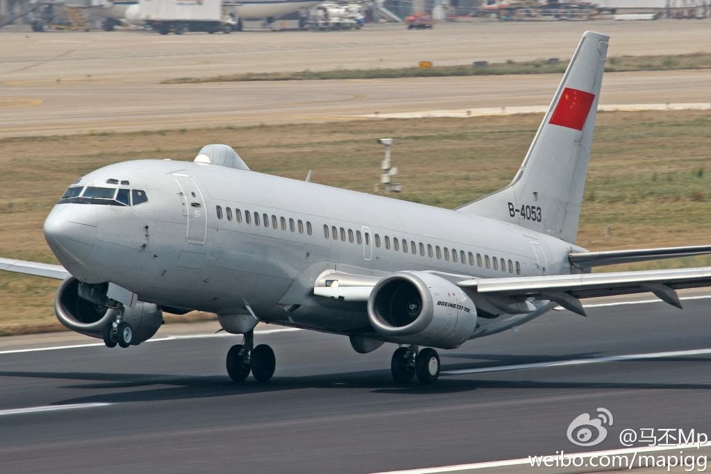 Boeing-737 chinês para Comando e Controlole