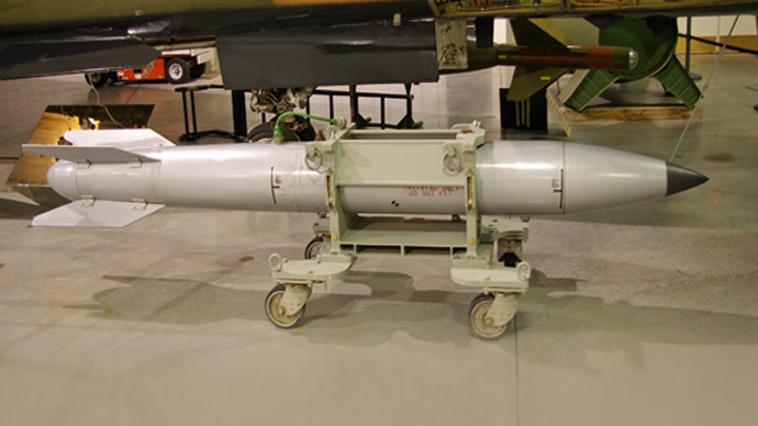 EUA trabalham para modernização de sua bomba nuclear B61
