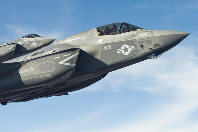 Coreia do Sul compra 40 caças militares F-35 da Lockheed