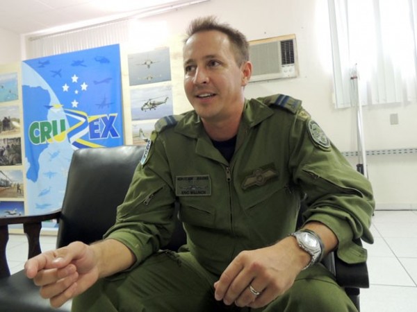 Brasileiro piloto da Força Aérea do Canadá participa do Cruzex 2013 em Natal