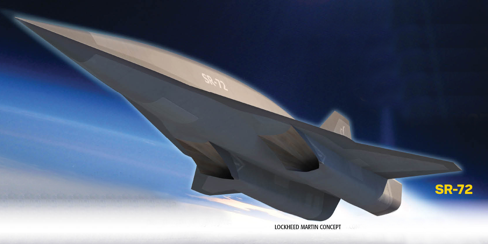 Skunk Works da Lockheed Martin revela sucessor Mach 6 de ataque do SR-71 Blackbird, apelidado SR-72