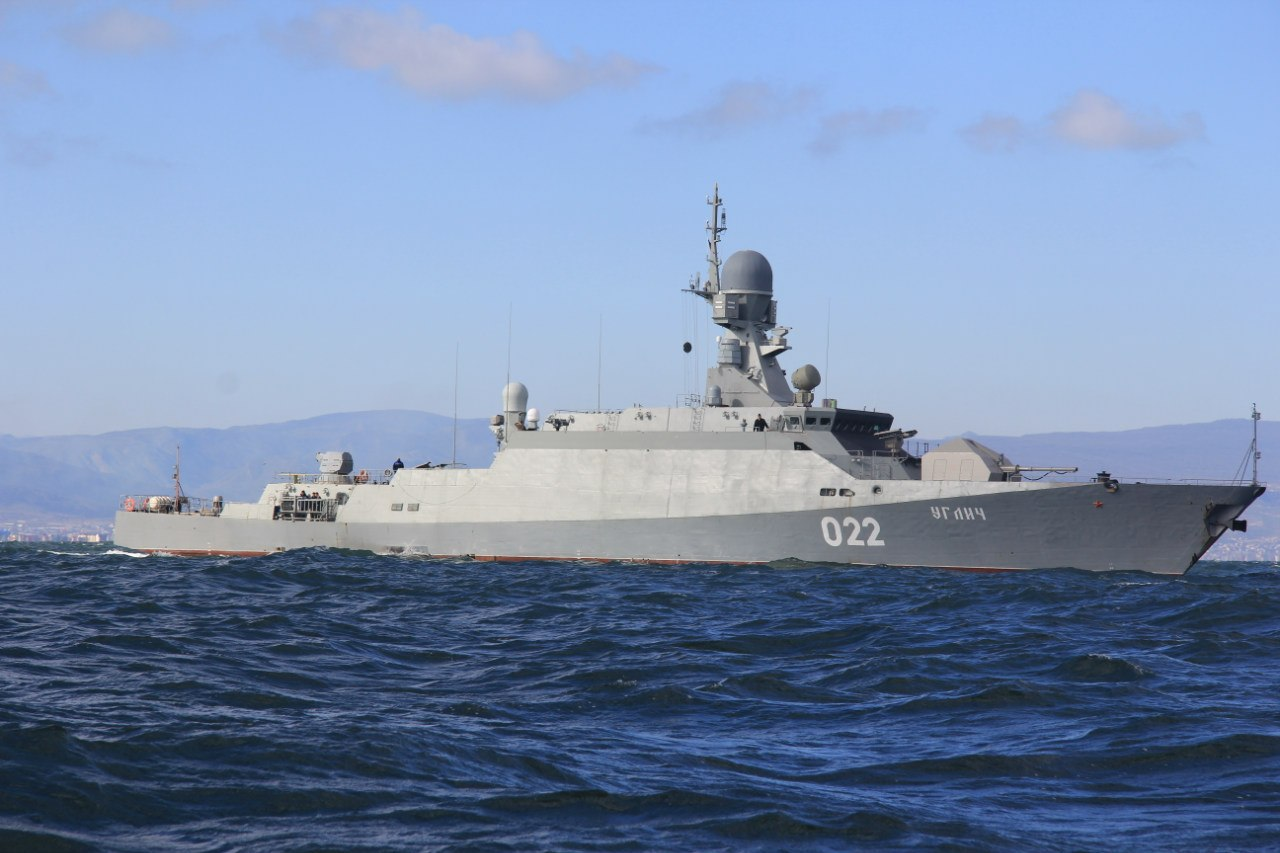 Uglich inicia testes de mar no Cáspio