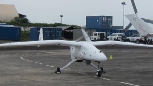 Drone de fabricação italiana utilizado pelas Nações Unidas.