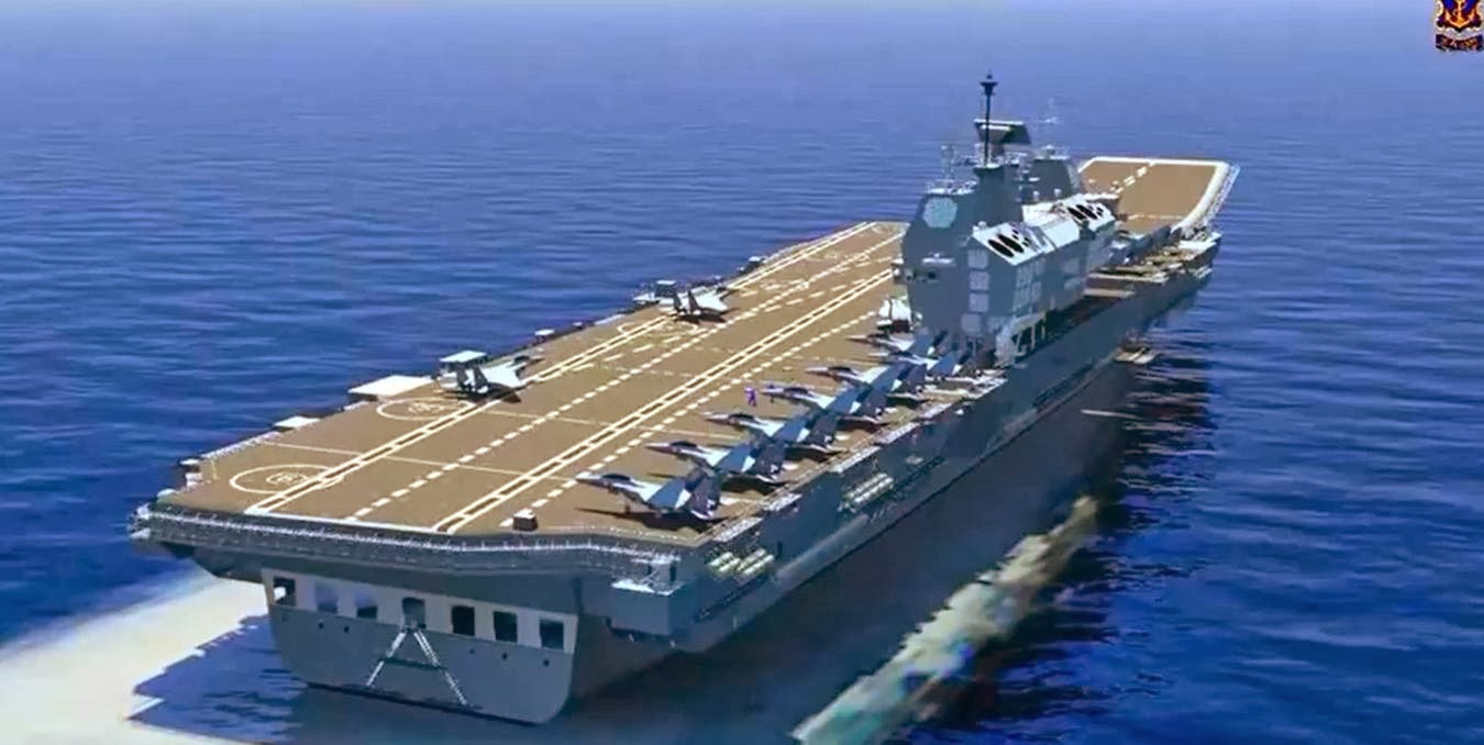 Vikrant class (formerly Project 71 Air Defence Ship (ADS) or Indigenous Aircraft Carrier (IAC) (3)