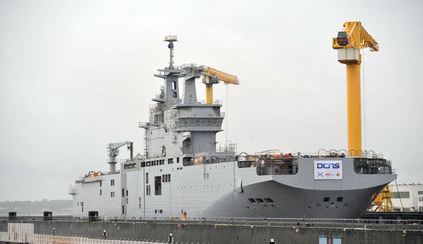 O navio polivalente de desembarque Vladivostok, tipo Mistral, poderá contar com uma base naval já no outono de 2015, devendo as obras ser concluídas até aos finais de 2017. A primeira viga do futuro atracadouro para esse navio de vanguarda foi instalada em 11 de fevereiro na angra Uliss em Vladivostok.