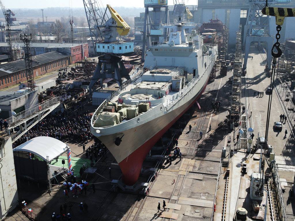 Project 11356 a nova fragata para a Frota do Mar Negro da Rússia