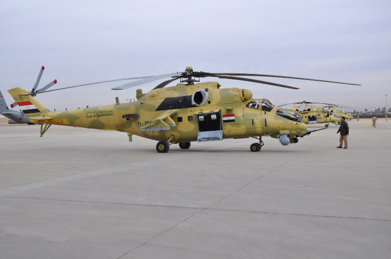 Iraque ordena 30 novos helicópteros Mi-35M