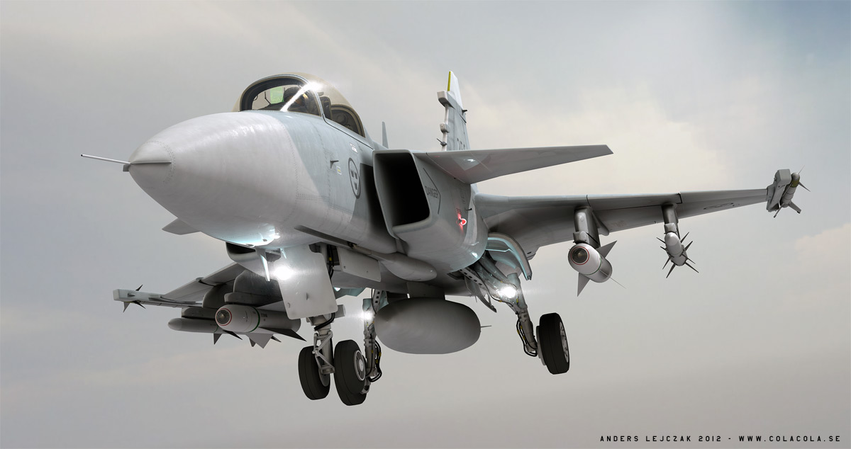O Reino Unido está preocupado com a intenção de Argentina de adquirir caças Saab Gripen