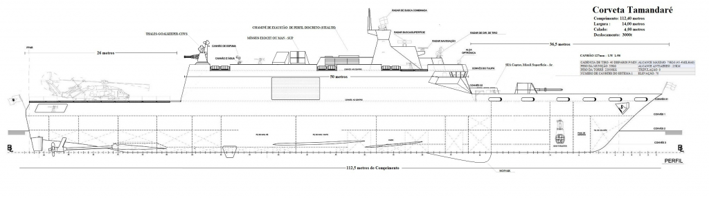 Corveta Tamandaré 112,5