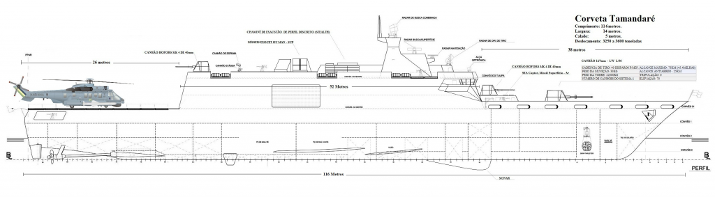 Corveta Tamandaré 116