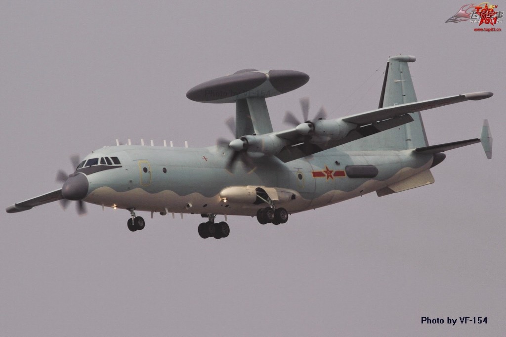 Defesa em arte: KJ-500  da PLAAF o novo AWACS chinês