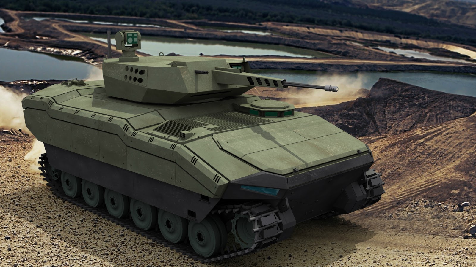 Turca FNSS apresenta seu novo veículo Kaplan (Tiger) na IDEF 15