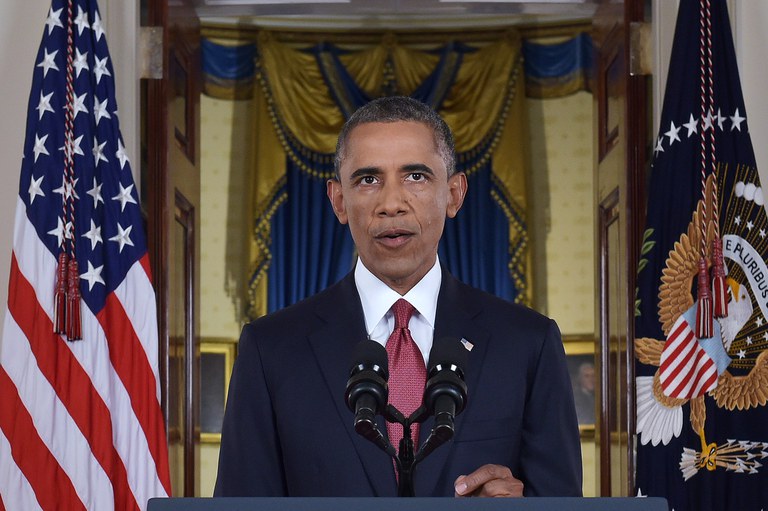Há exatamente um ano atrás……Obama promete “degradar e destruir o Estado Islâmico”