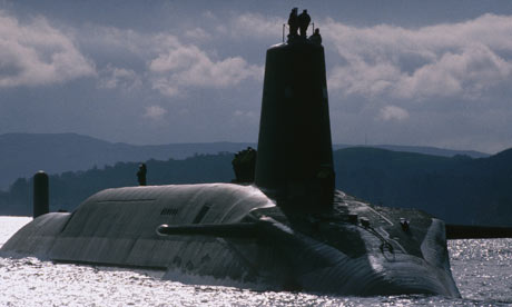 Britânicos encomendarão mais 4 Submarinos Nucleares Trident