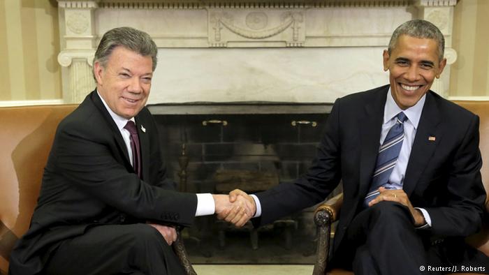 Obama promete US$ 450 milhões para paz na Colômbia