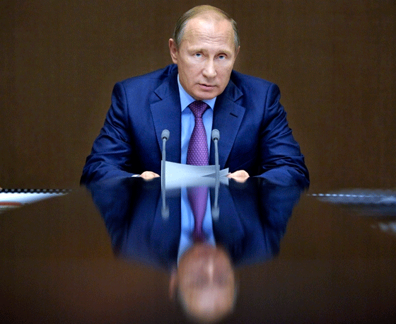 Presidente da Rússia, Vladimir Putin (Foto: Alexei Druzhinin/Kremlin Pool Photo via AP)