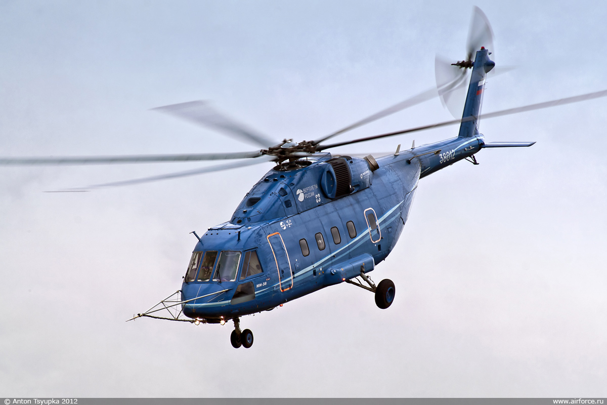 Forças Armadas Russa interessadas em adquirir versão do helicóptero Mil Mi-38