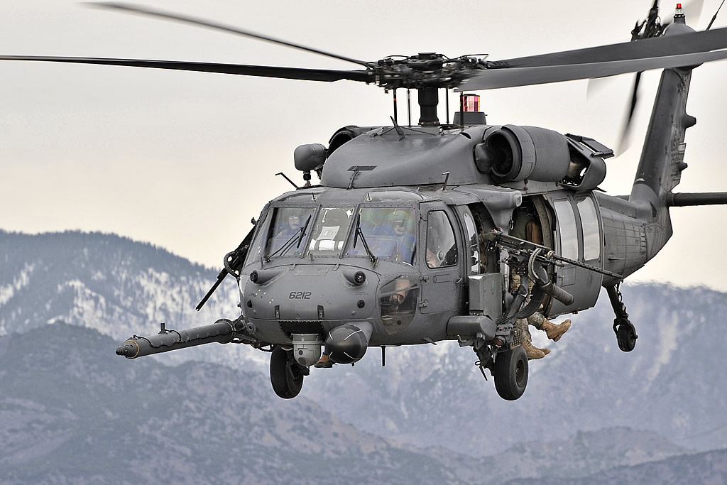 Pave Hawk Down : Helicóptero HH-60 Pave Hawk da Força Aerea Americana cai durante missão de treinamento.
