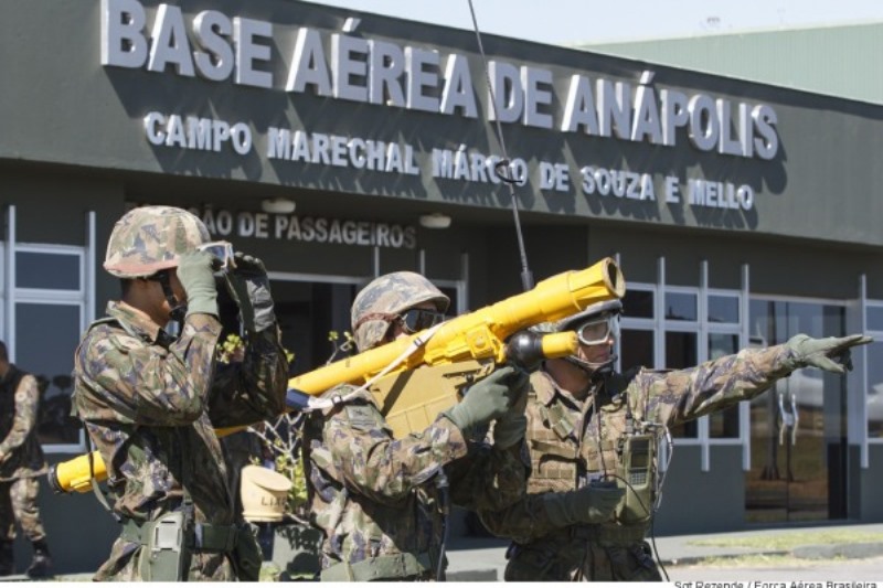 FAB PÉ DE POEIRA: Terceiro Grupo de Artilharia Antiaérea (3º GDAAe) Grupo Defensor realiza cursos operacionais