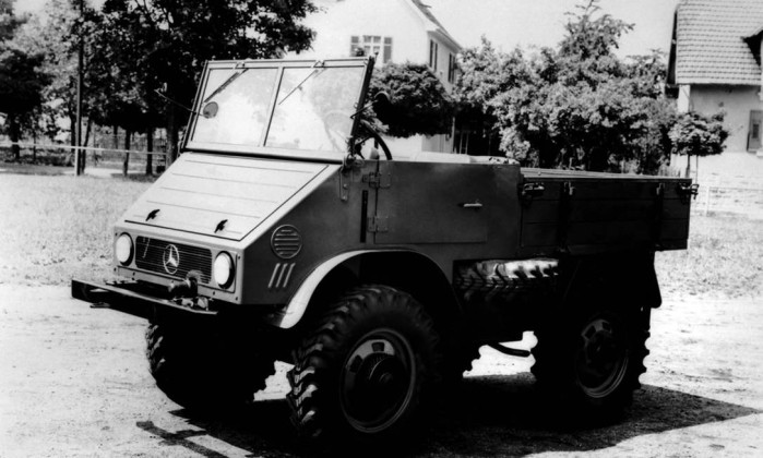 Nos anos 50, a Mercedes pensou em fazer o Unimog no Brasil - Divulgação 