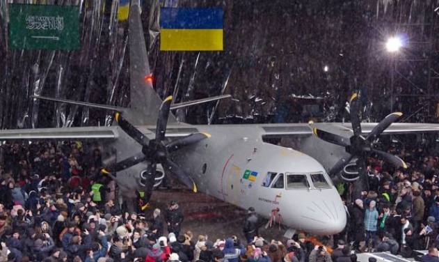 VÍDEO:  Antonov AN-132D realiza primeiro voo