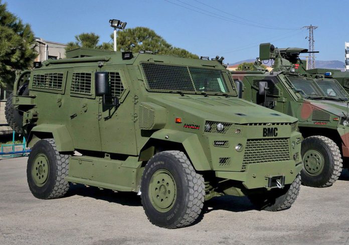 MERCADO DE BLINDADOS: Catar encomenda 1500 veículos blindados Amazon 4×4 da empresa turca BMC.