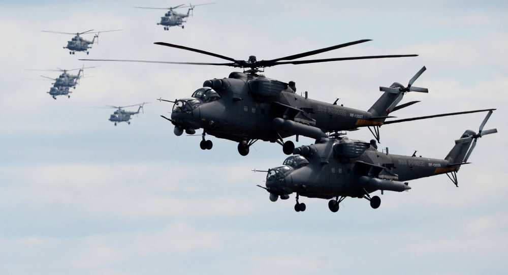 Ecos da LAAD- Segundo Sputnik-Brasil mostra interesse em remessa adicional de helicópteros Mi-35 russos