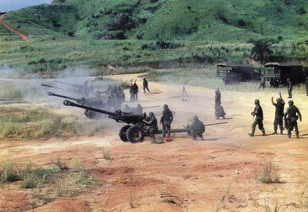 ADSUMUS: Batalhão de Artilharia de Fuzileiros Navais (BtlArtFuzNav) realiza exercício de tiro de artilharia