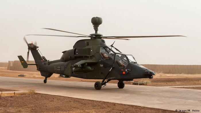 Helicóptero militar Tiger UHT alemão cai no Mali