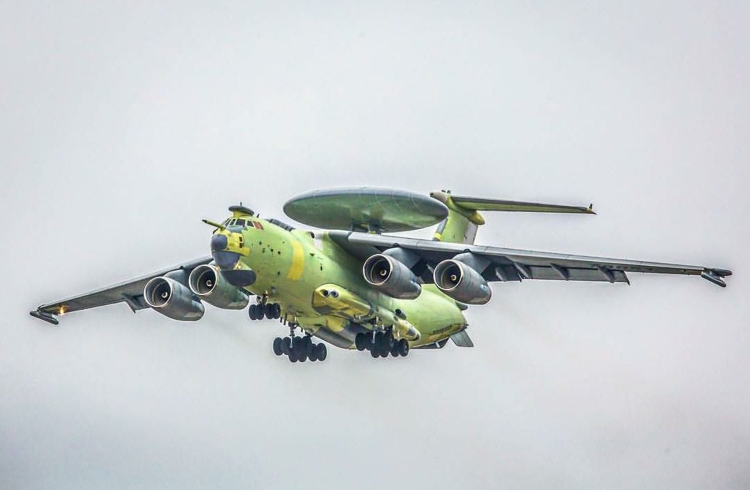 Voou pela primeira vez a nova aeronave AWACS russa