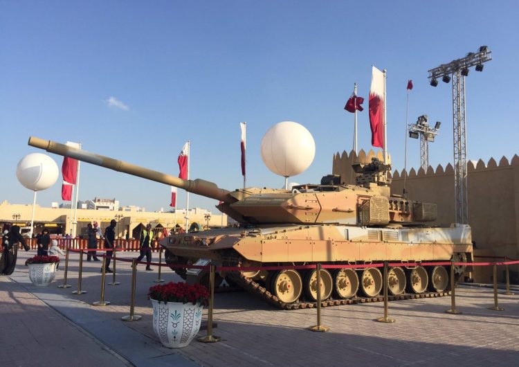 Primeiras imagens do  Leopardo 2A7+ do Qatar
