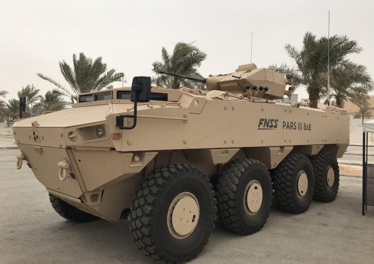 FNSS apresenta nova geração de veículo blindado de combate na AFED 2018