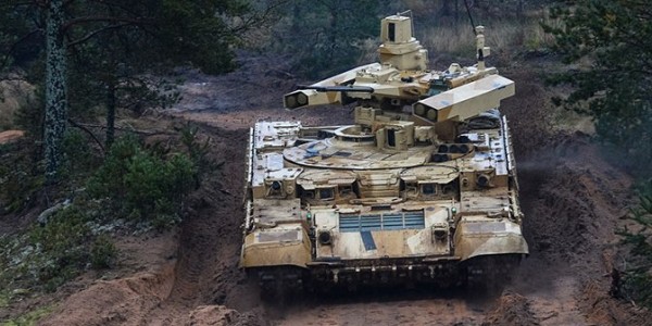 BMPT “Terminator” será montado sobre a plataforma do Armata
