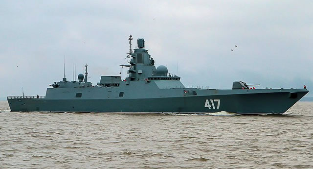 Programa das Fragatas Furtivas  “Almirante Gorshkhov” enfrenta novos atrasos