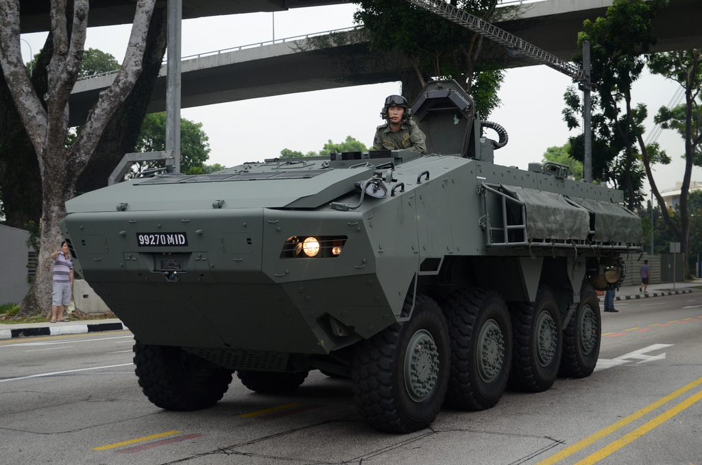 Singapore Technologies  planeja instalar fábrica de veículos blindados Terrex ICV 8×8 no Chile