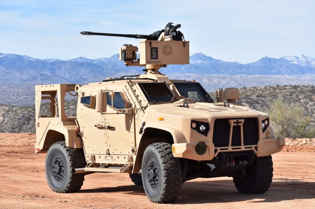 Oshkosh Defense recebe pedido para 6.107 veículos JLTV do Exército Americano