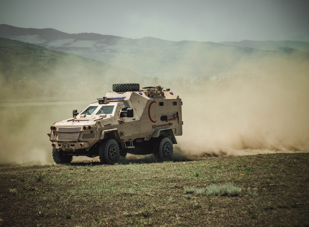 Indonésia adquire  veículos blindados Didgori Medevac da Geórgia