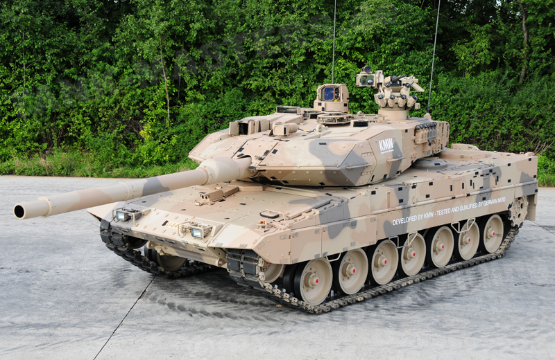 Alemanha vai atualizar novo lote de carros de combate Leopard 2A6 para o padrão 2A7V