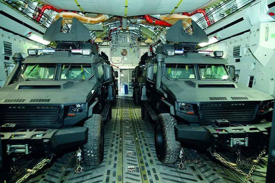 Qatar entrega veículos blindados Storm 4×4 para Burkina Faso