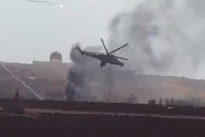 Vídeo: Helicóptero de ataque Mil Mi-35M Hind Russo é abatido na Síria