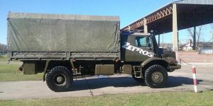 Exército Argentino avalia o caminhão militar  Mercedes-Benz Zetros