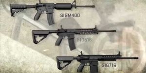 Sistema de Armas SIG SAUER: SIGM400, SIG516 e  SIG716
